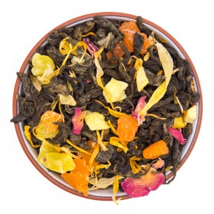 Чай зеленый ароматизированный "Королевский манго"